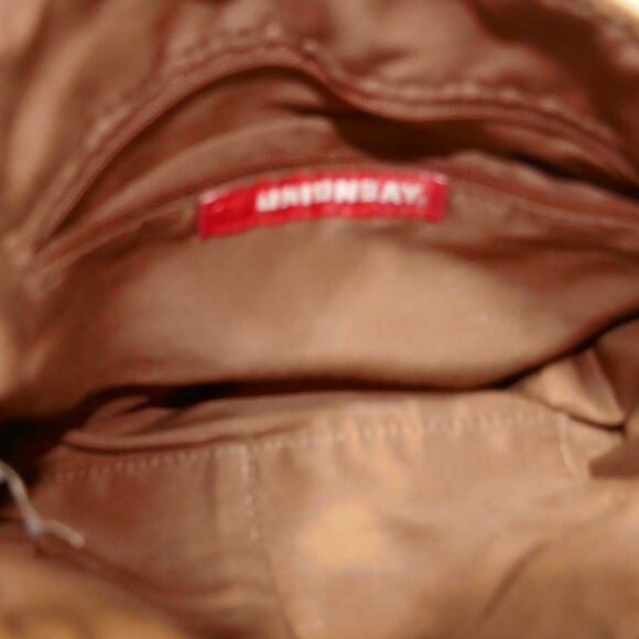 Union Bay Brown Soft Faux Leather Crossbody Shoulderbag 10" x 8" in - Picture 14 of 14